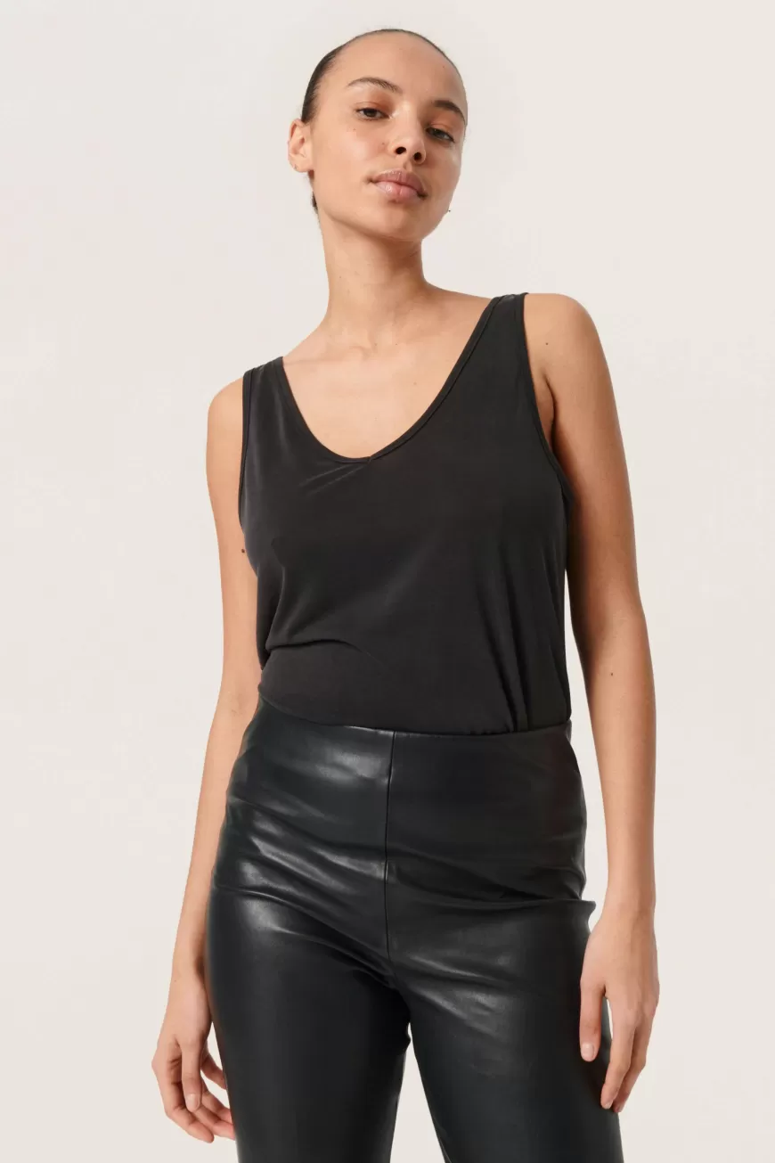 Soaked in Luxury SLColumbine Top- T-shirts & Toppe | T-shirts & Toppe