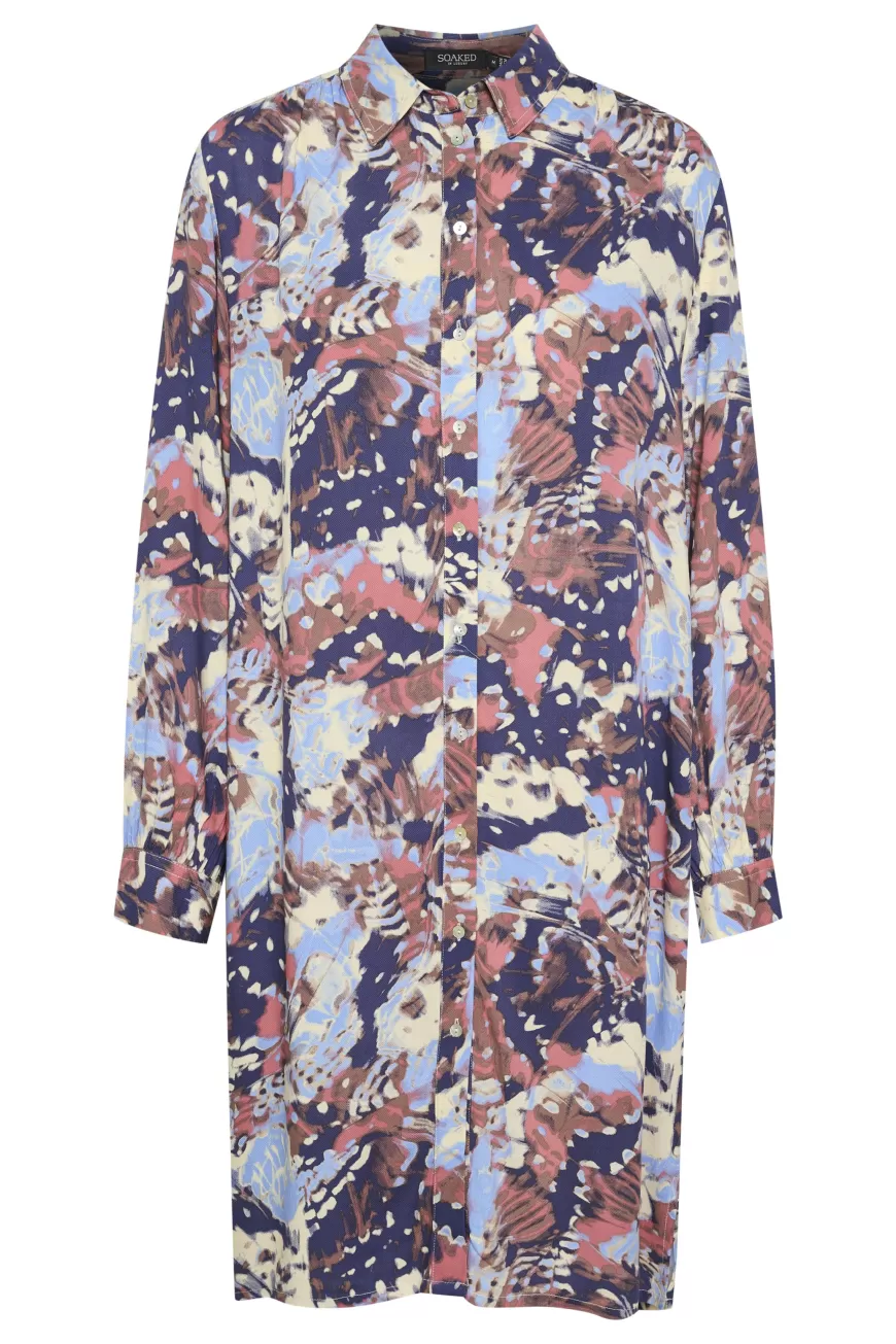 Soaked in Luxury SLMayana Shirt Dress LS- Kjoler