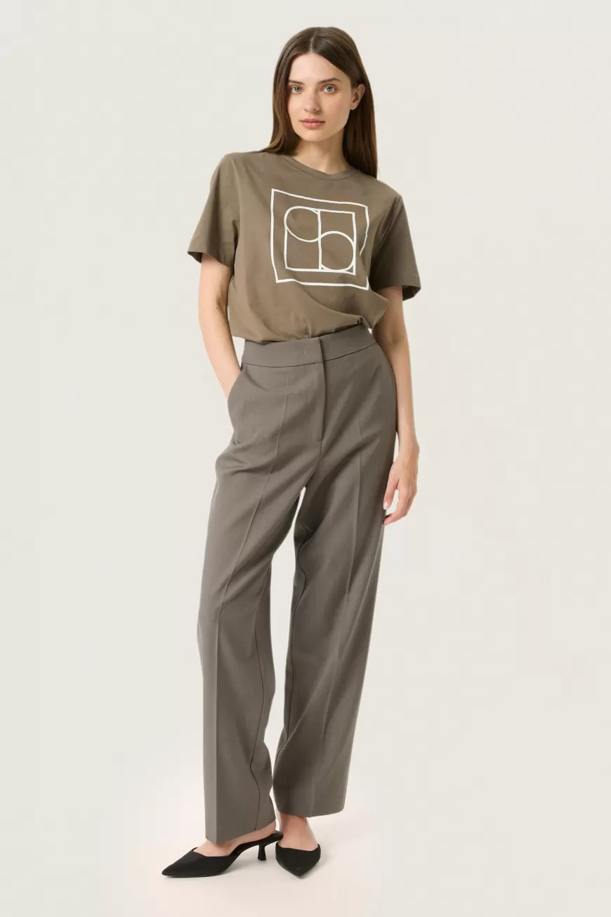 Soaked in Luxury SLMilica Bukser- Wool Edit | Bukser